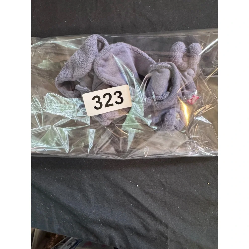 Zutano Cozie Fleece Baby Booties Periwinkle Blue 6M Snap Stay-On WCZSP21-4